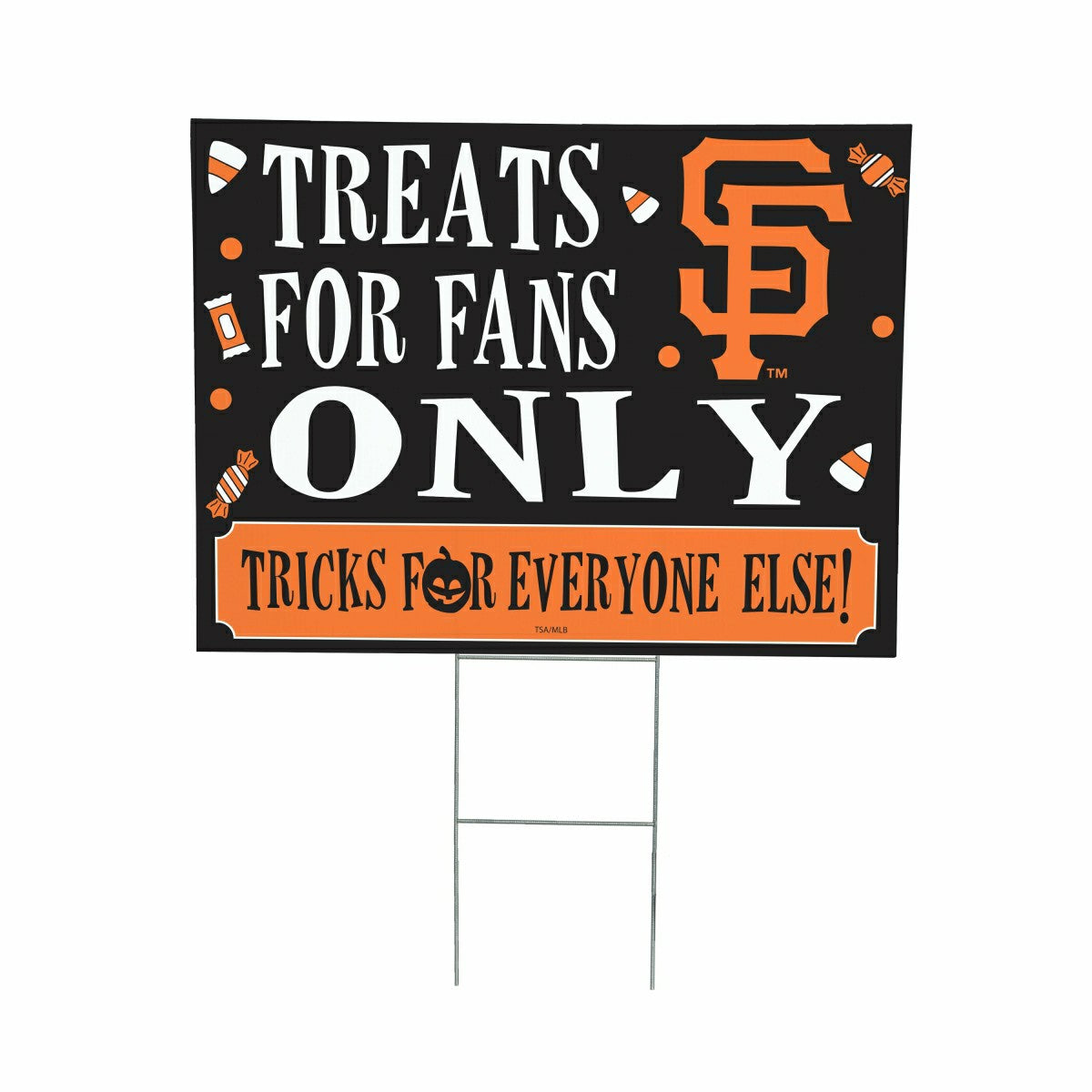 San Francisco Giants Yard Sign, Halloween Treats for Fans