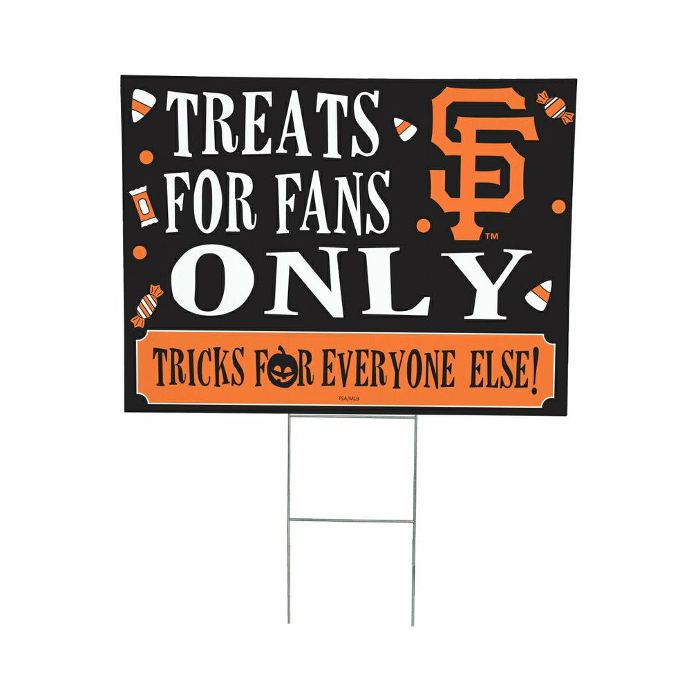 San Francisco Giants Yard Sign, Halloween Treats for Fans