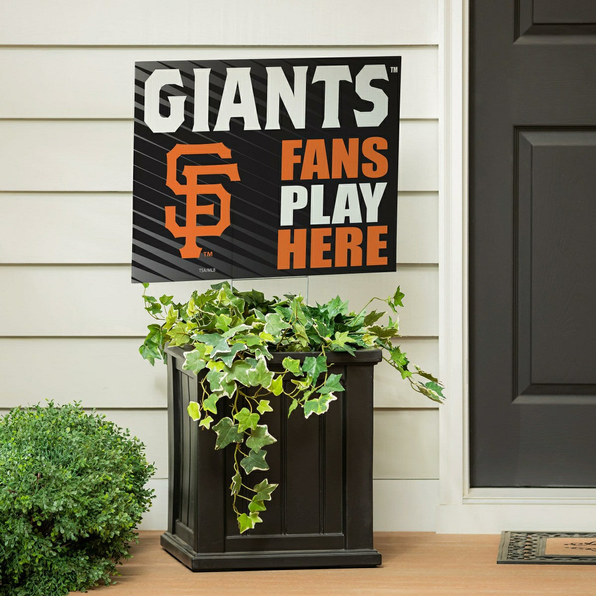San Francisco Giants Coroplast Yard Sign "Fans Play Here"