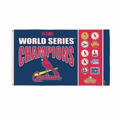 St Louis Cardinals Single Sided Flag w/ 2 Grommets, 3'x5' Multi Win Fl