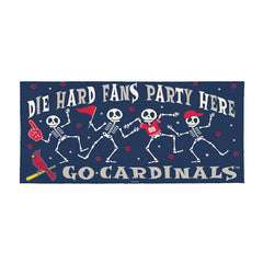 St Louis Cardinals Flocked Coir Halloween Sassafras Switch Mat, 22"x10