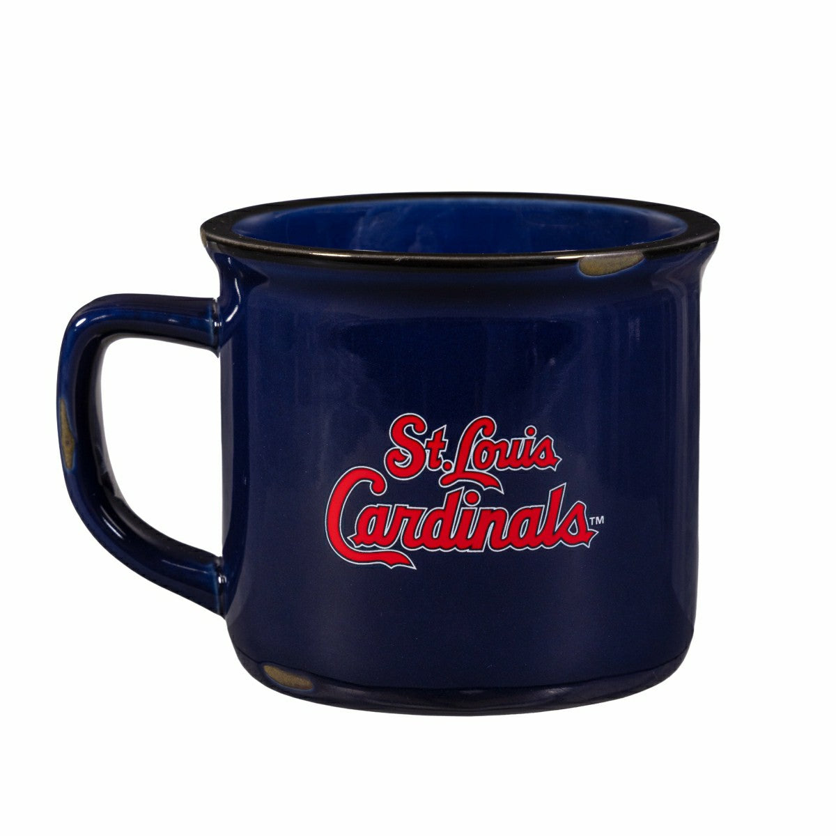 St Louis Cardinals Ceramic Camp Cup with Enamel Finish, 14oz