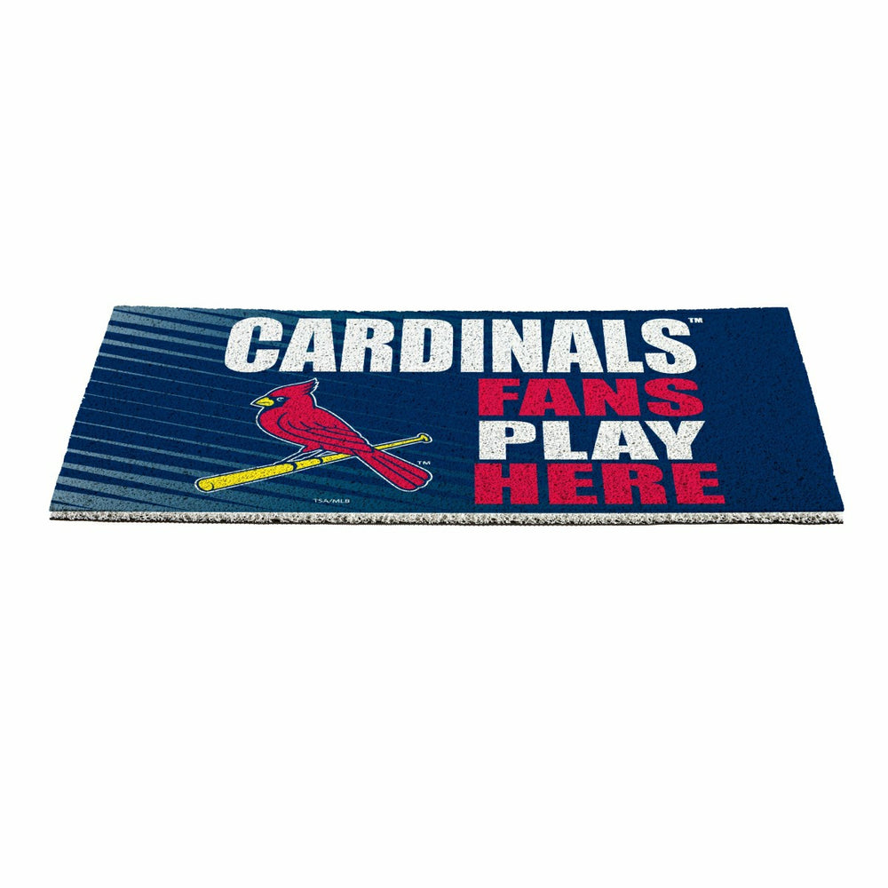 St Louis Cardinals Fan Mat, 28"x16"
