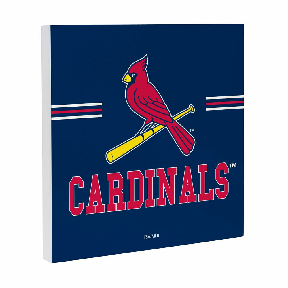 St Louis Cardinals Wood Wall Sign, 12x12