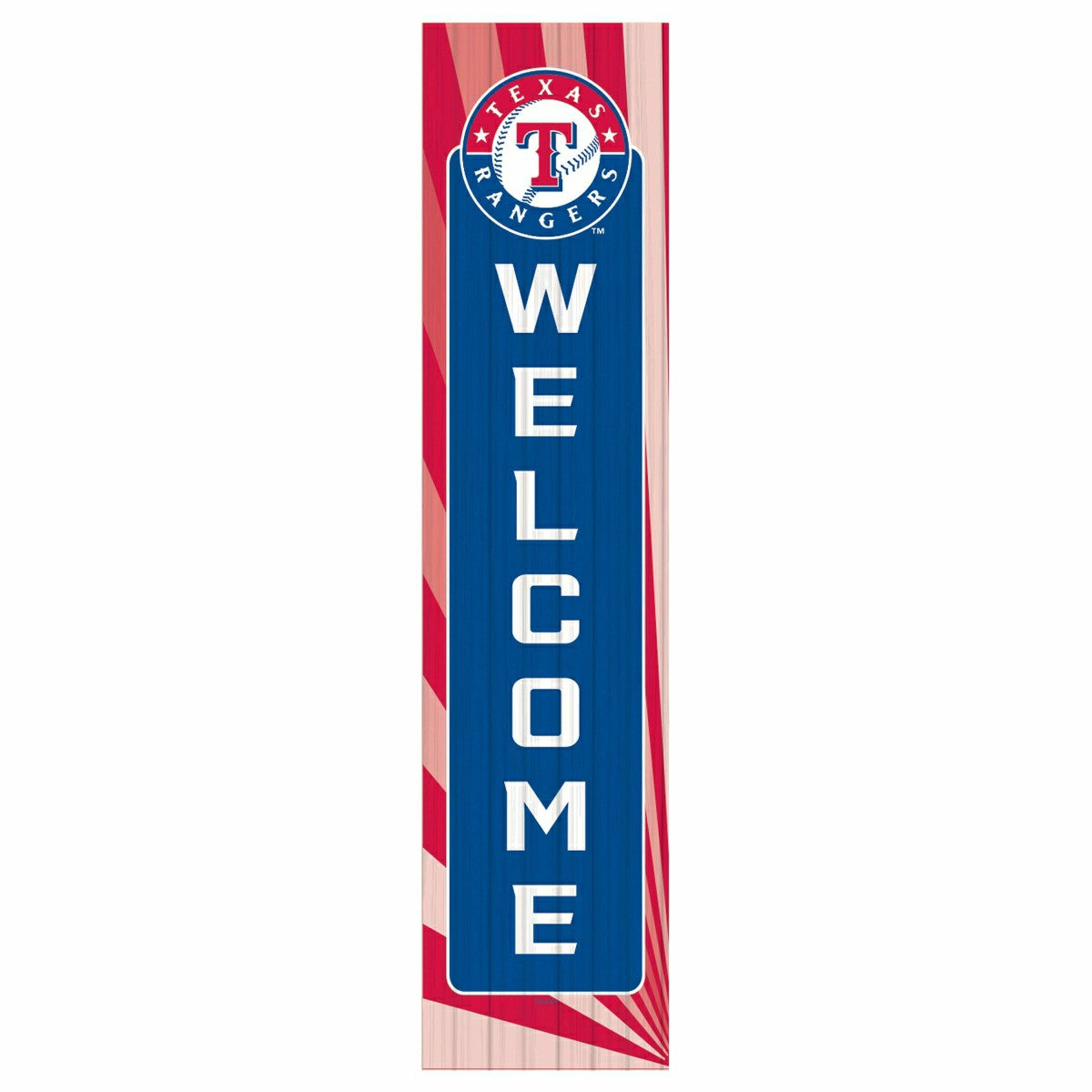 Texas Rangers, Summer Seasonal Leaner, 46" Single Sided