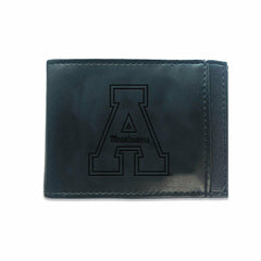 Front Pocket Wallet w/ RFID Blocking, Appalachian State University, Bl