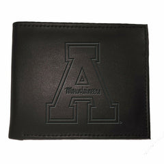 Appalachian State University, Bi-Fold Wallet, Black