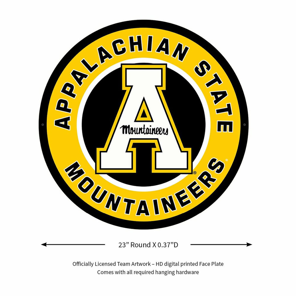 LED Wall Decor, Round, Appalachian State University