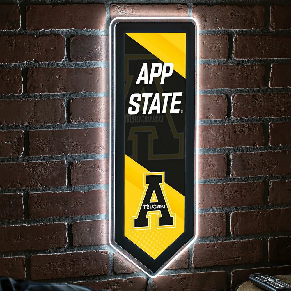 LED Wall Decor, Pennant, Appalachian State University