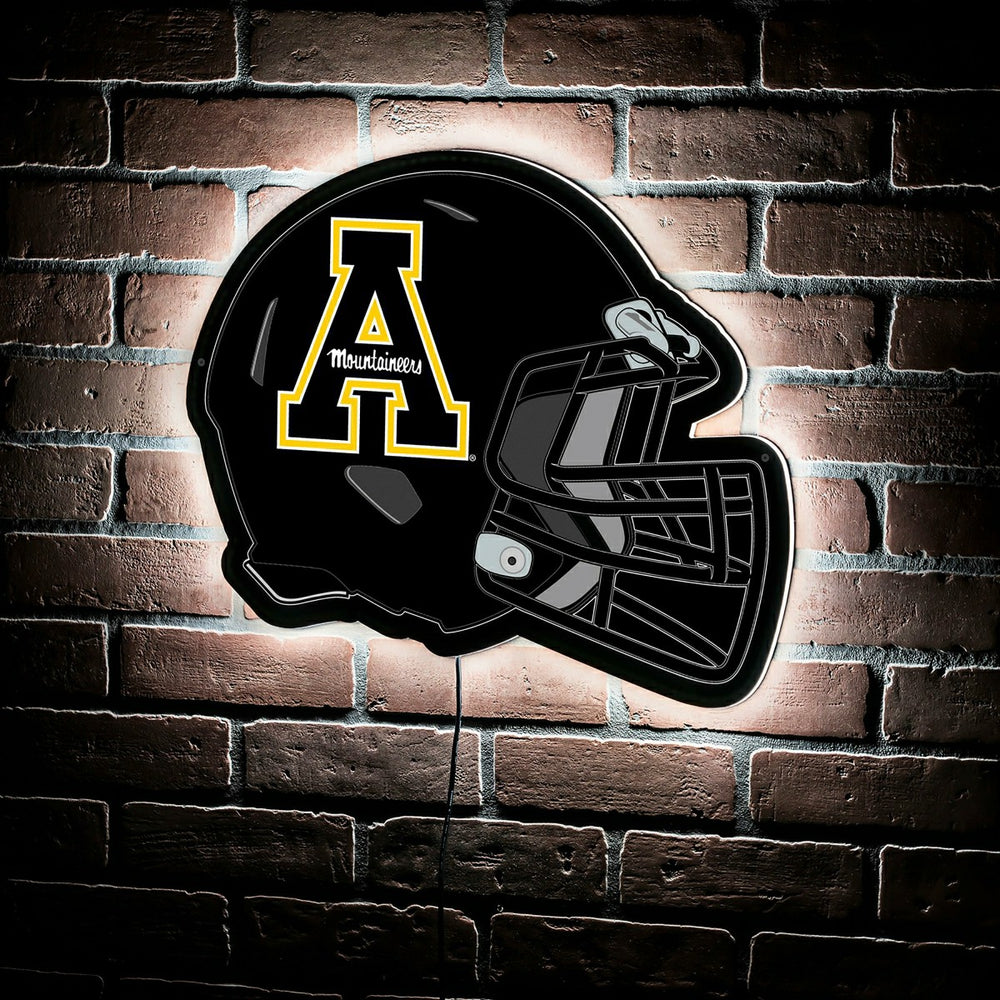 LED Wall Decor, Helmet, Appalachian State University