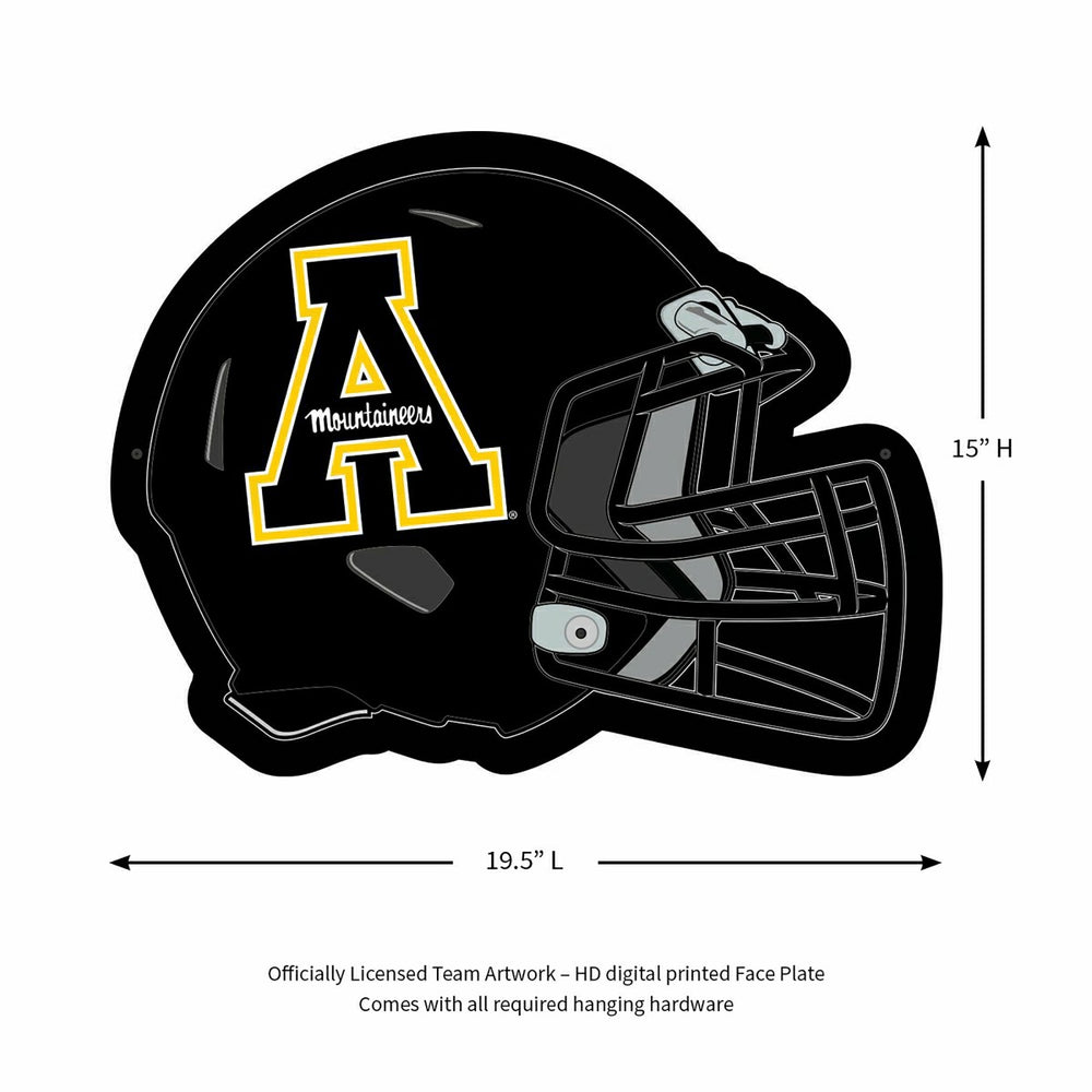LED Wall Decor, Helmet, Appalachian State University