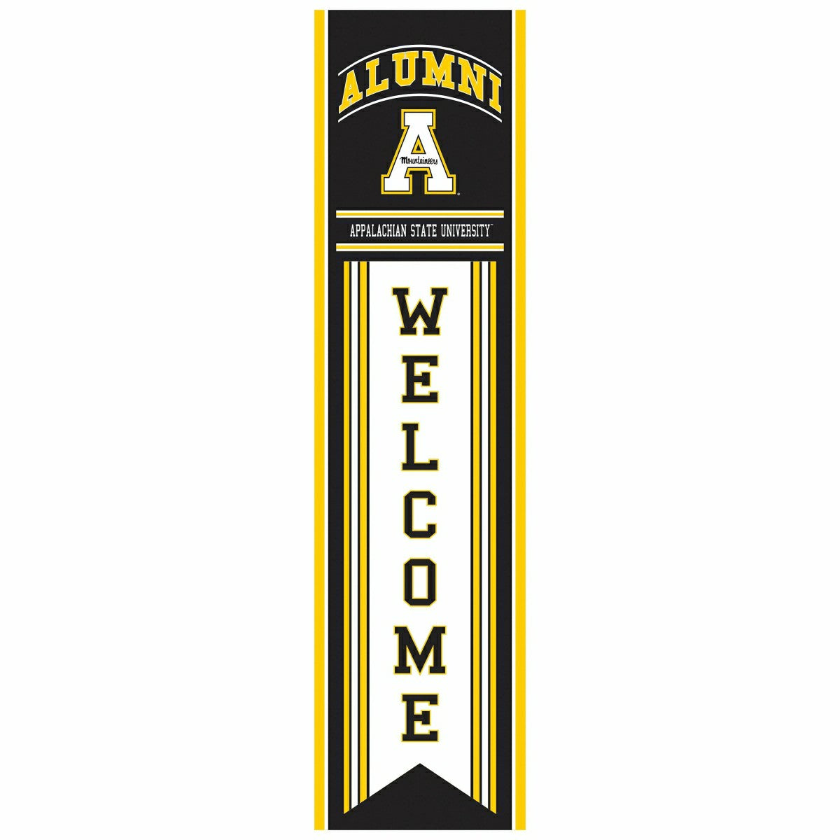 Appalachian State University Alumni Single Sided Large Leaner, 46"