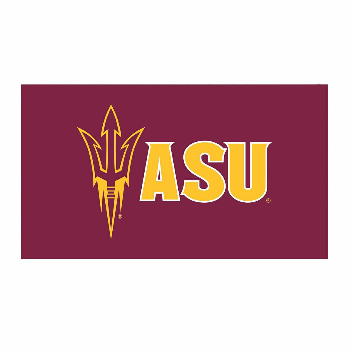 Full Color PVC Mat, 16" x 28", Arizona State University