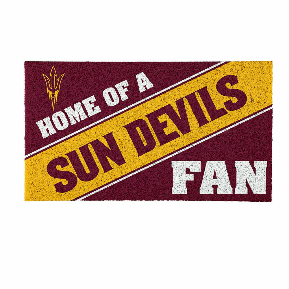 Arizona State University, PVC Mat COLOR, Home of a Fan