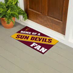 Arizona State University, PVC Mat COLOR, Home of a Fan