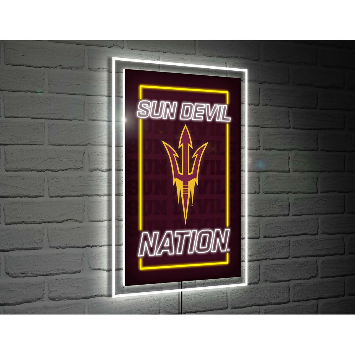 Arizona State University College Rectangle Neolite LED Decor