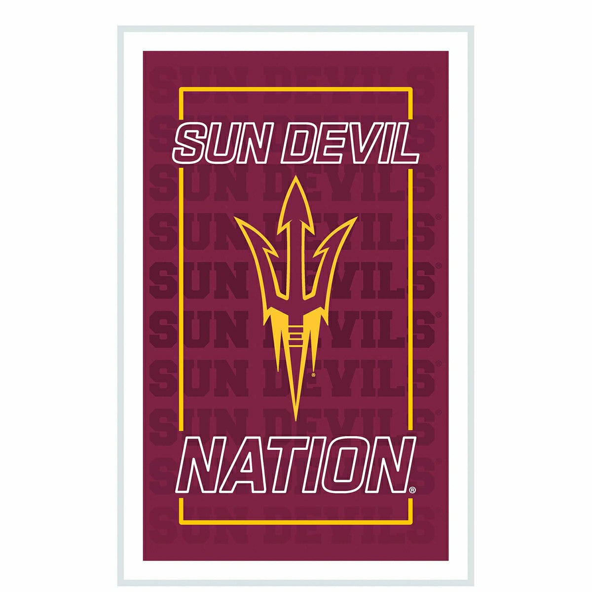 Arizona State University College Rectangle Neolite LED Decor