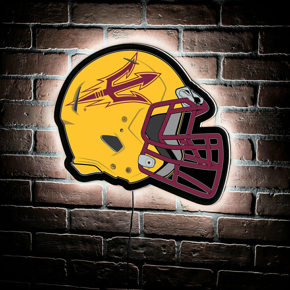 LED Wall Decor, Helmet, Arizona State University
