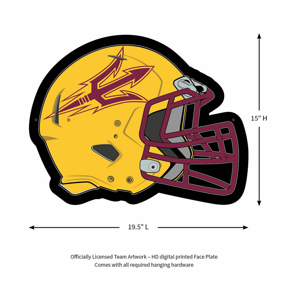 LED Wall Decor, Helmet, Arizona State University