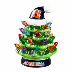 4" Mini LED Tabletop Christmas Tree, Set of 2, Auburn University