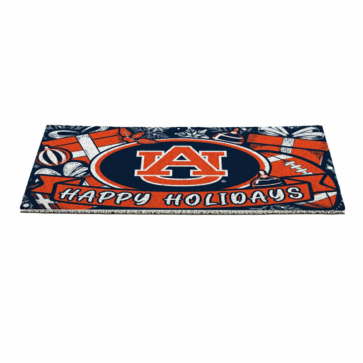 Auburn University Holiday PVC Mat, 28"x16"