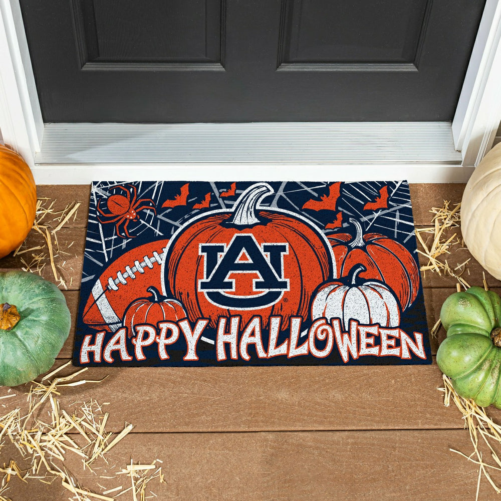 Auburn University Halloween PVC Mat, 28"x16"