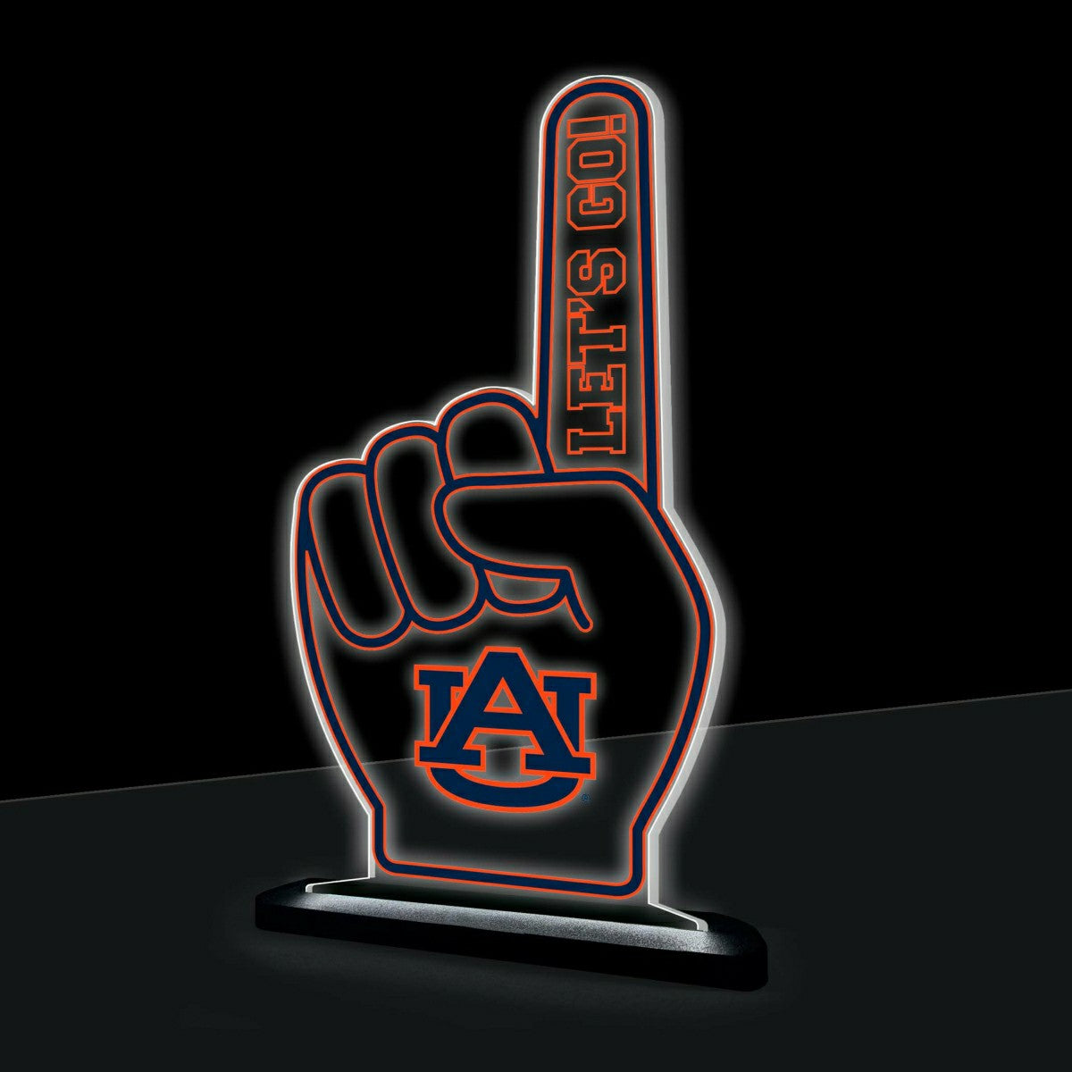 Auburn University College Foam Finger Desklite LED Decor
