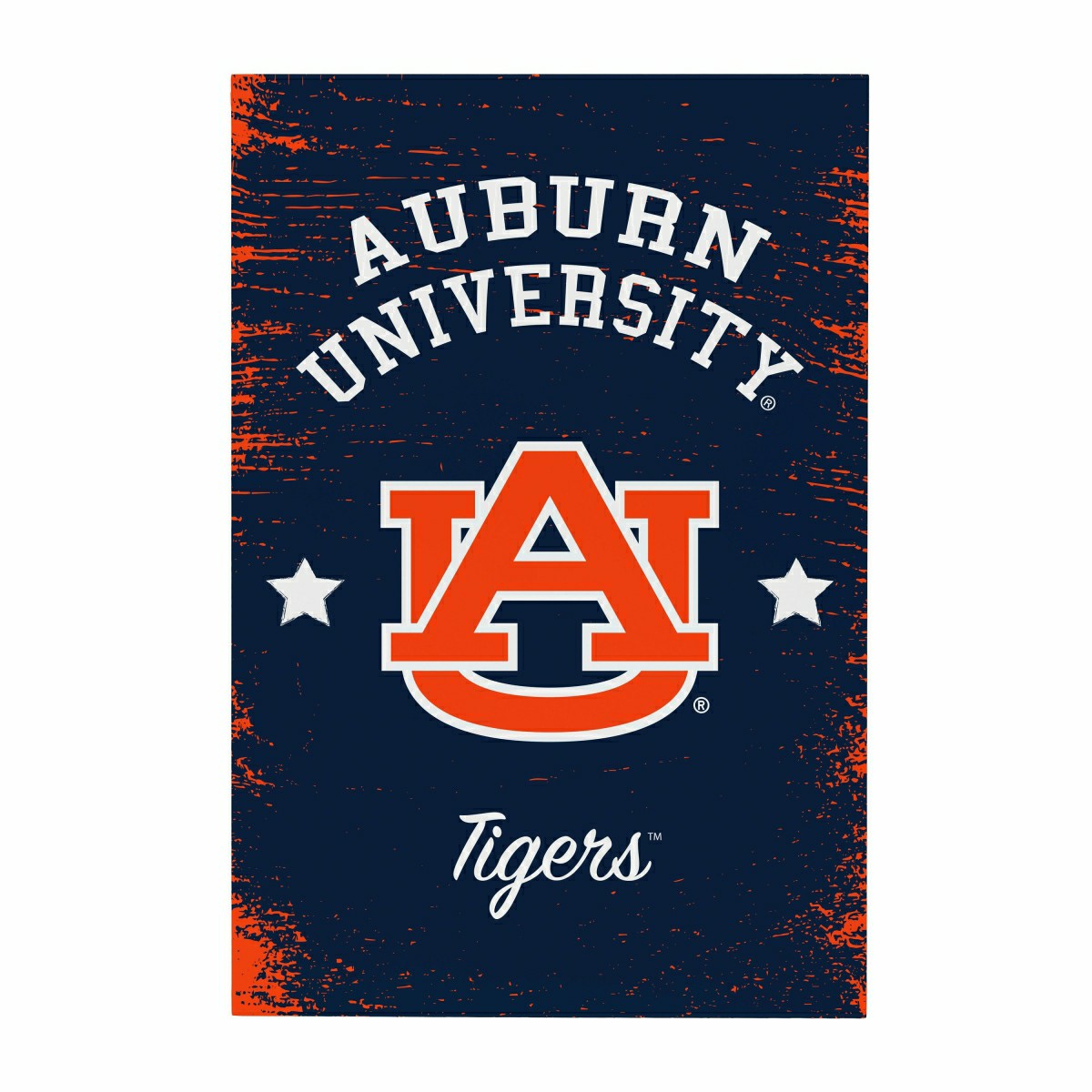 Auburn University Wood Wall Sign, 16x24