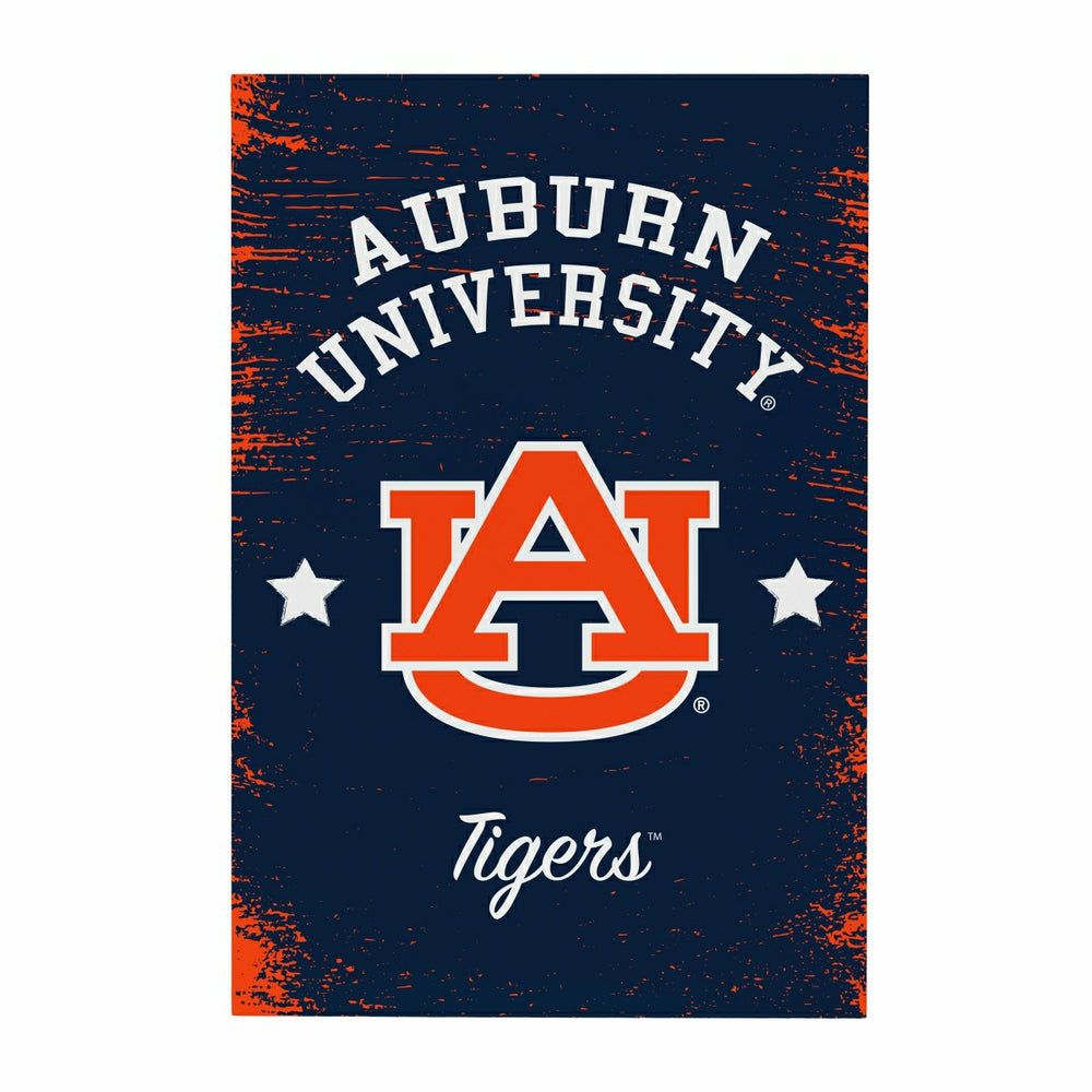 Auburn University Wood Wall Sign, 16x24