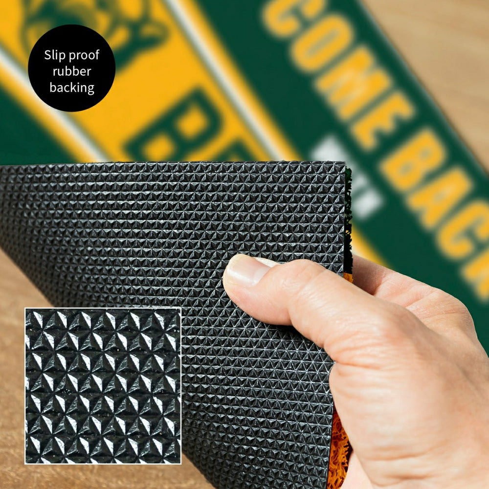 28" x 16" PVC Trapper Mat, Come Back with Tickets, Baylor University