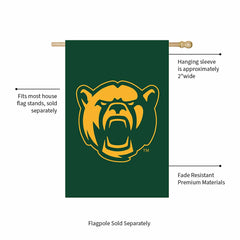 Baylor University Applique House Flag