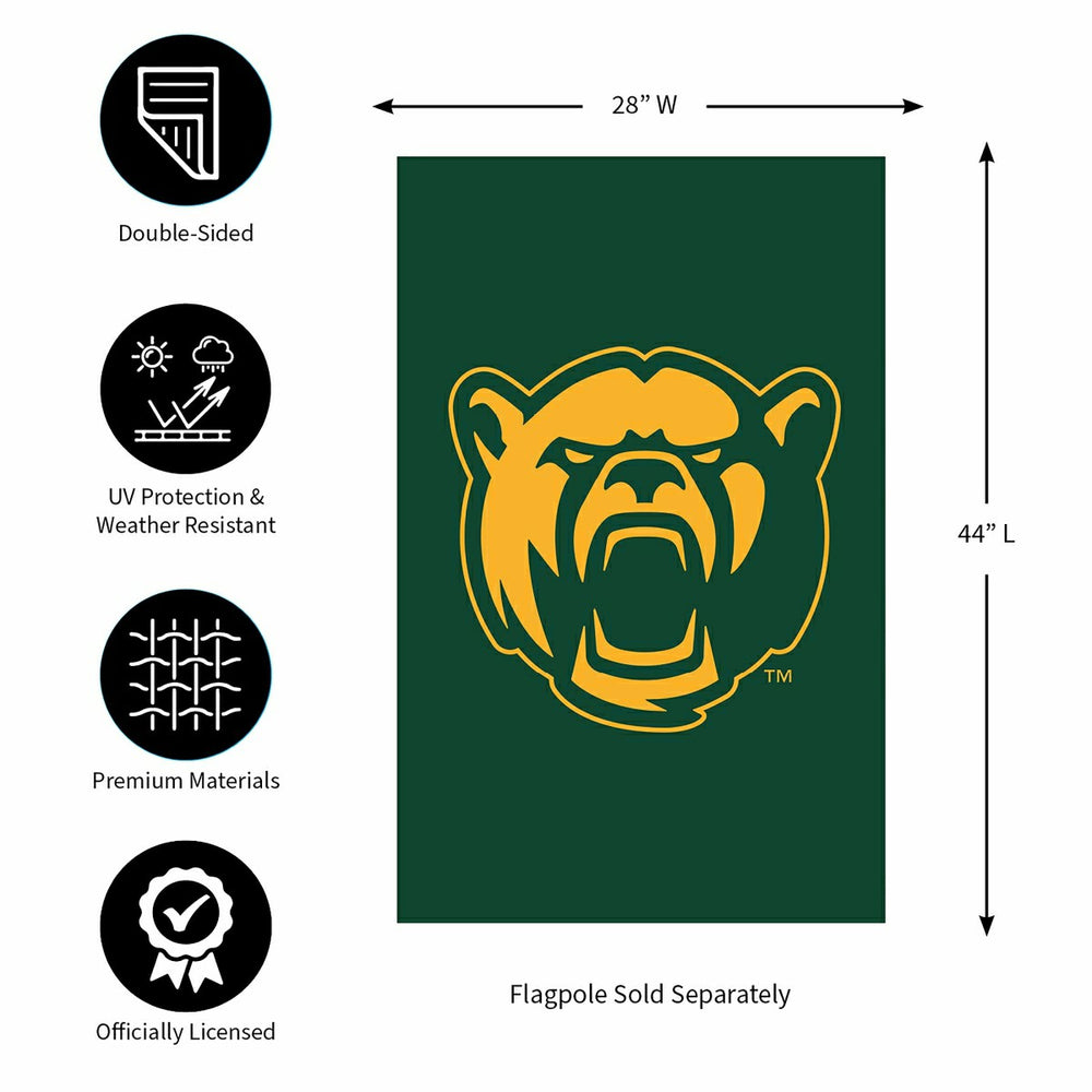 Baylor University Applique House Flag