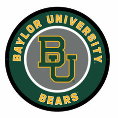 LED Wall Decor, Round, Baylor University