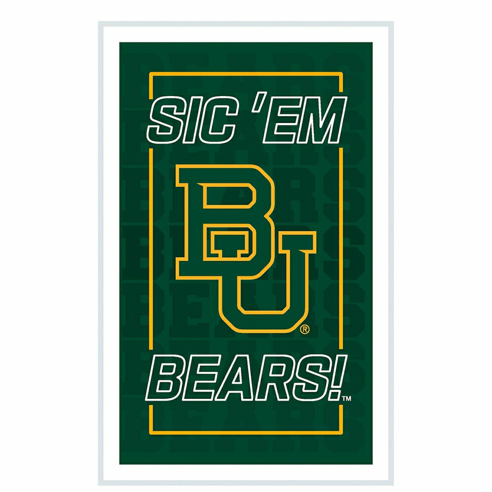 Baylor University College Rectangle Neolite LED Decor