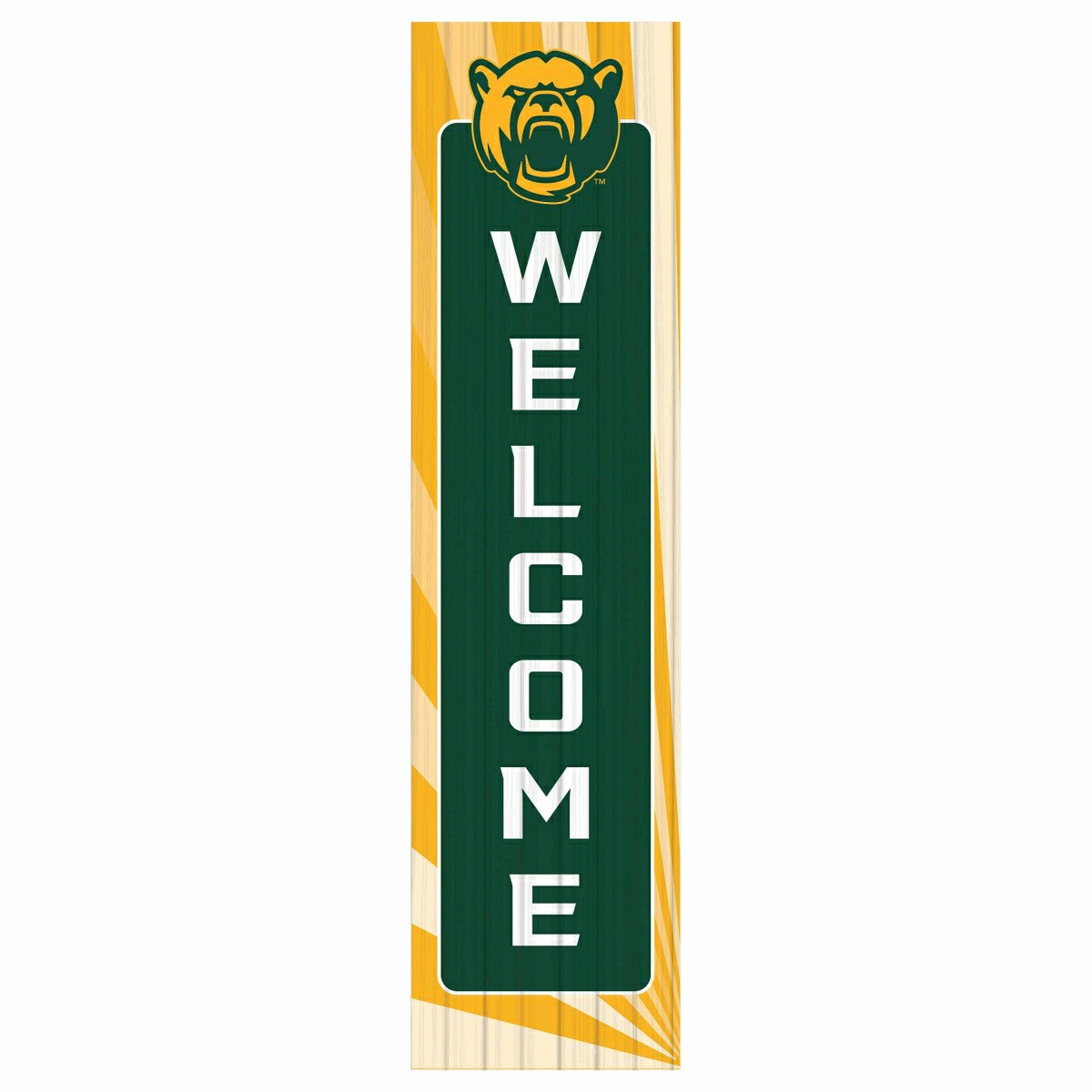 Baylor University Summer Seasonal Single Sided Large Leaner, 46"