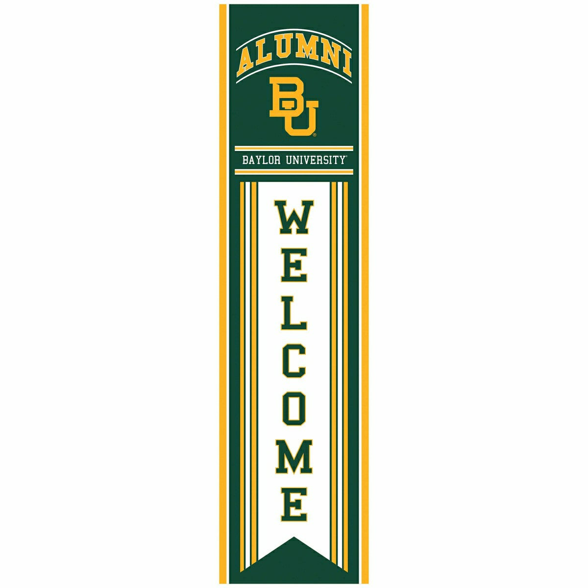 Baylor University Alumni Single Sided Large Leaner, 46"