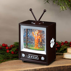Clemson University Vintage TV Water Lantern