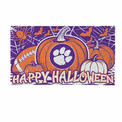 Clemson University Halloween PVC Mat, 28"x16"