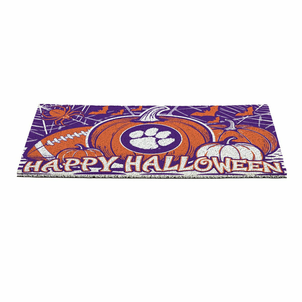 Clemson University Halloween PVC Mat, 28"x16"