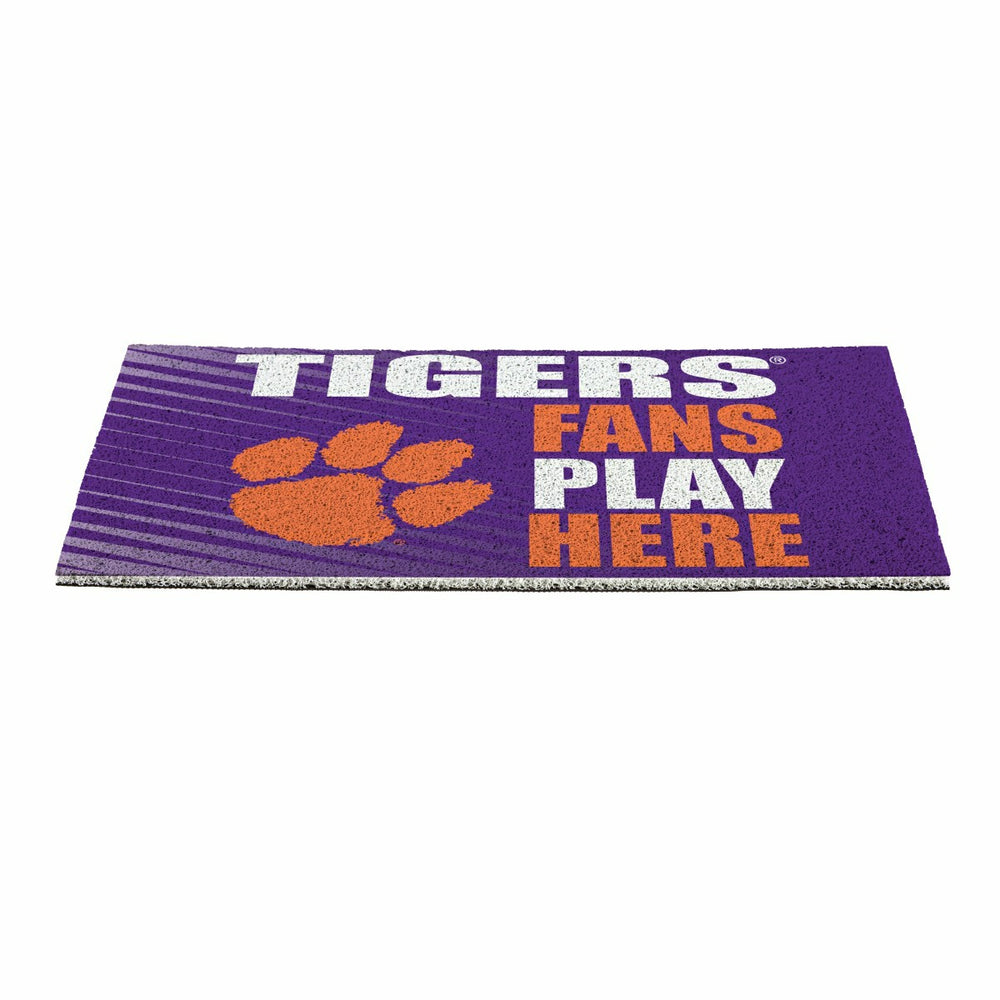 Clemson University Fan Mat, 28"x16"
