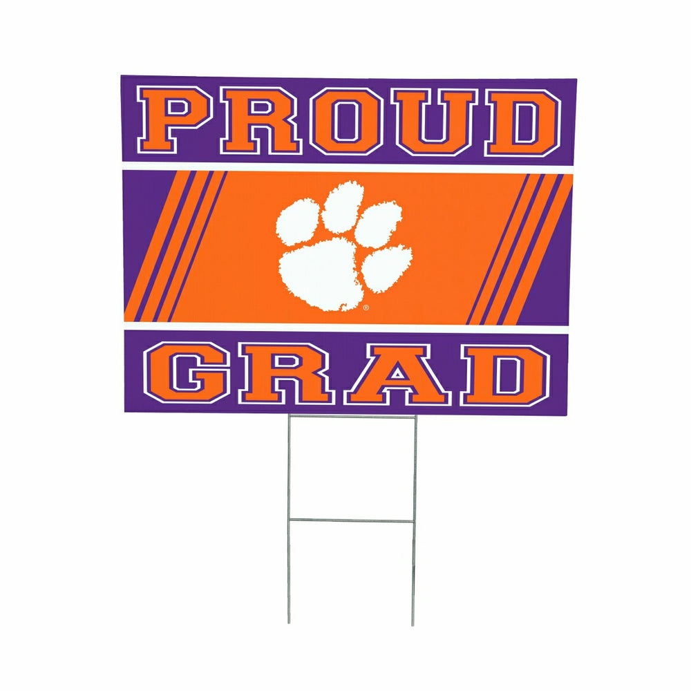 Clemson University Coroplast Yard Sign Graduate