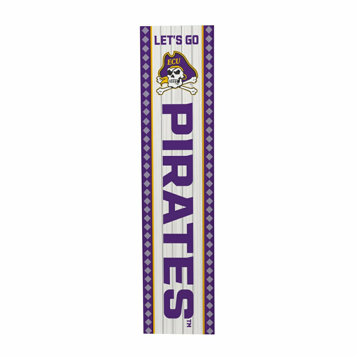 47" Double Sided Leaner, East Carolina University, Christmas