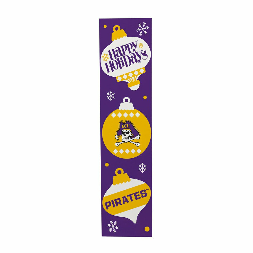 47" Double Sided Leaner, East Carolina University, Christmas