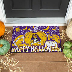 East Carolina University Halloween PVC Mat, 28"x16"