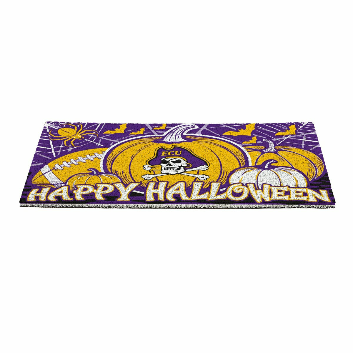 East Carolina University Halloween PVC Mat, 28"x16"