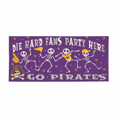 East Carolina University Flocked Coir Halloween Sassafras Switch Mat,