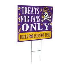 East Carolina University Yard Sign, Halloween Treats for Fans