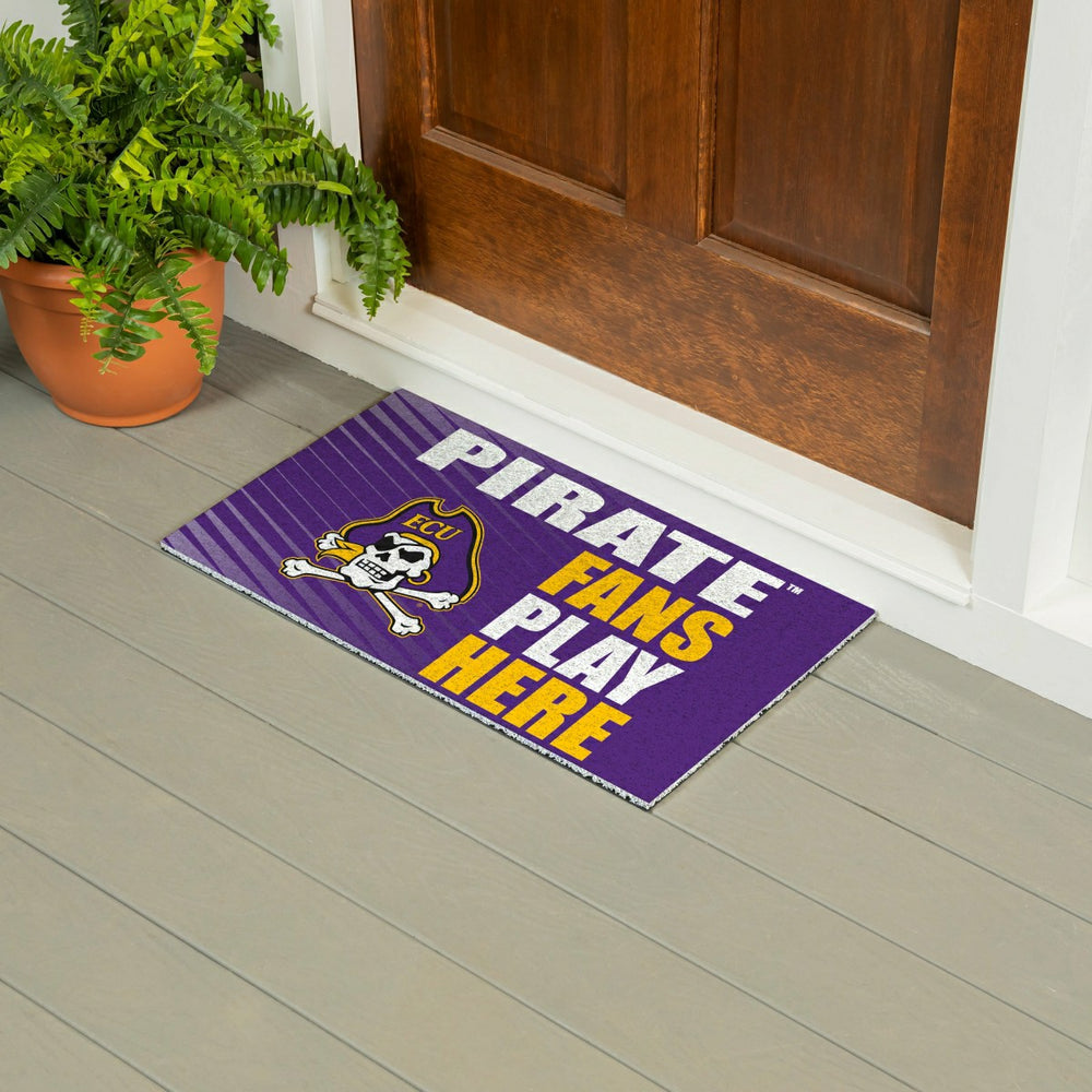 East Carolina University Fan Mat, 28"x16"