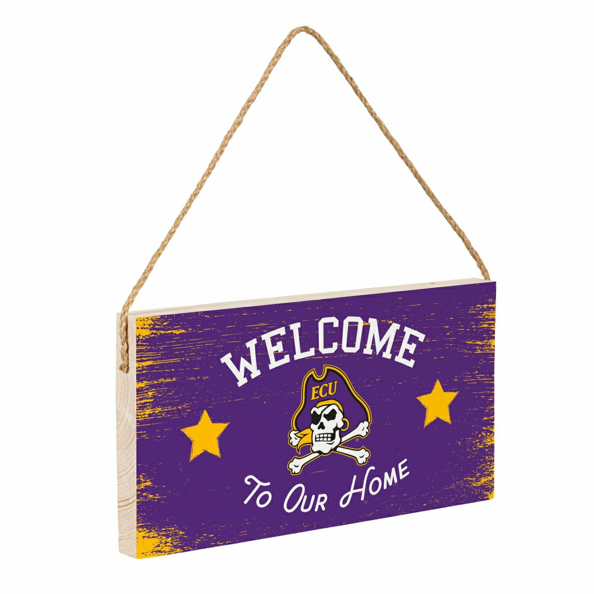 East Carolina University Wood Wall Sign, 6x11