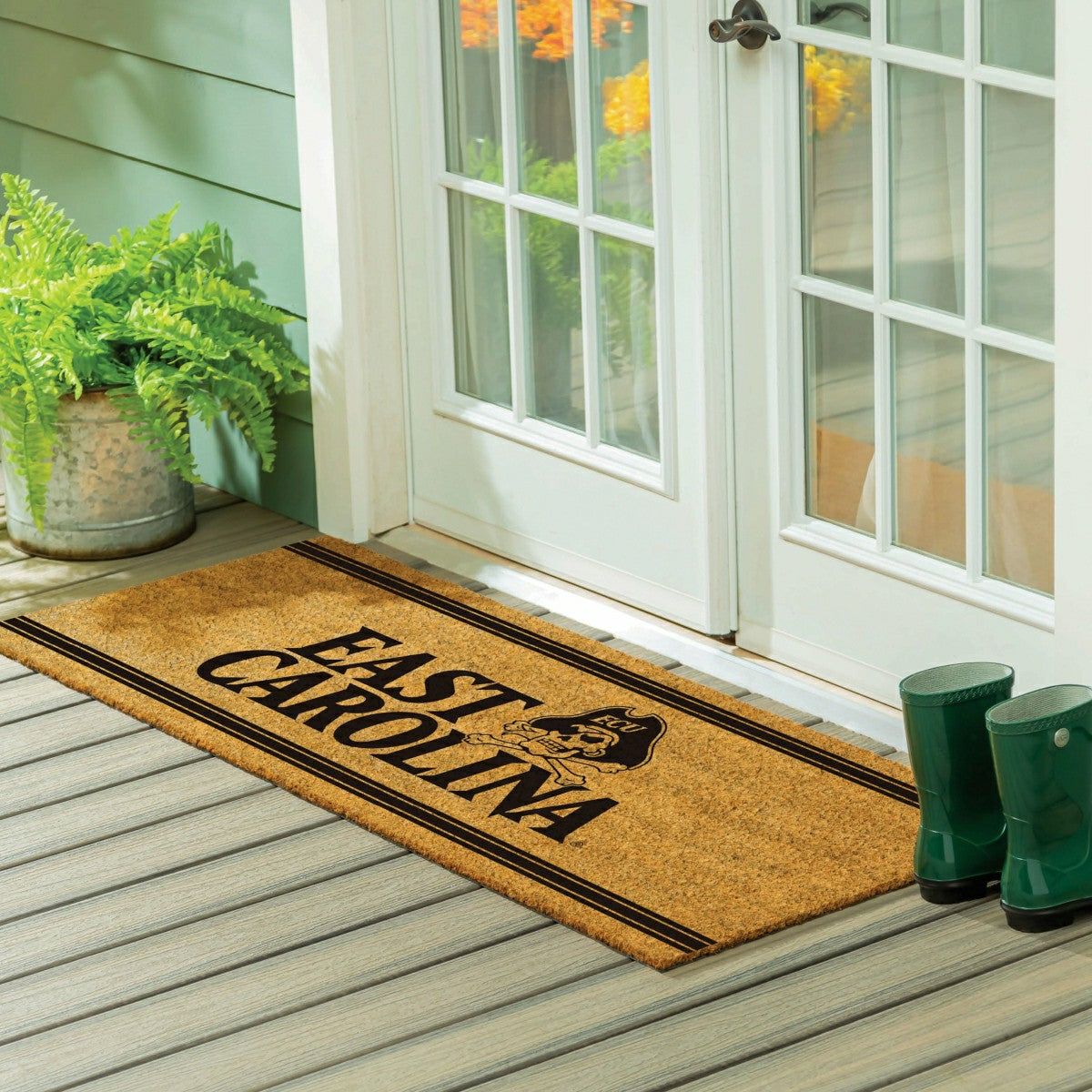 East Carolina University Extra Large One Color Coir Mat, 60"x24"